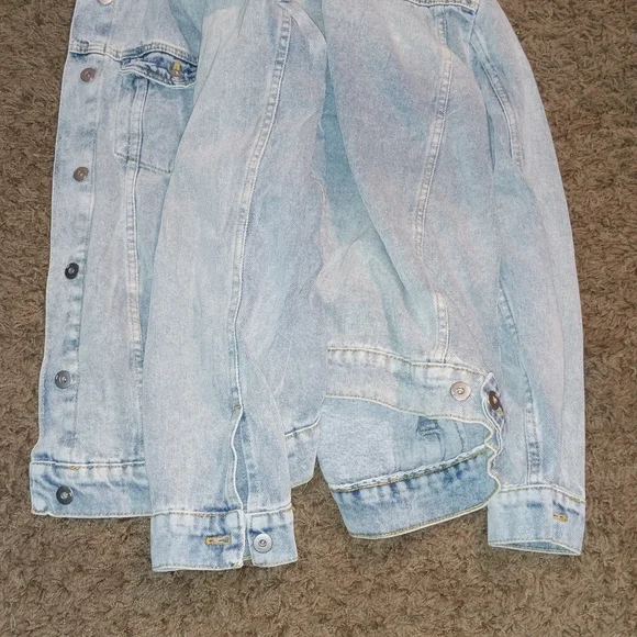 Pilcro Light Blue Denim Jean Jacket - Picture 4 of 5